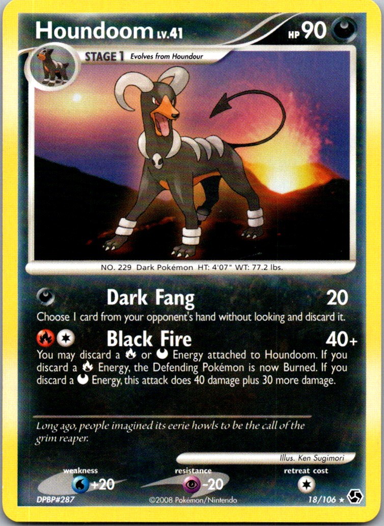 Houndoom 18/106 Great Encounters Rare LP