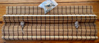 ROMSWI Cordless Light-Filtering Bamboo Roman Shade/Blind ~ 27" x 64" ~ Lt Russet — photo 3