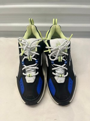 Nike M2K Tekno Men s Sneakers US size 8.5 in black, white, blue and volt color
