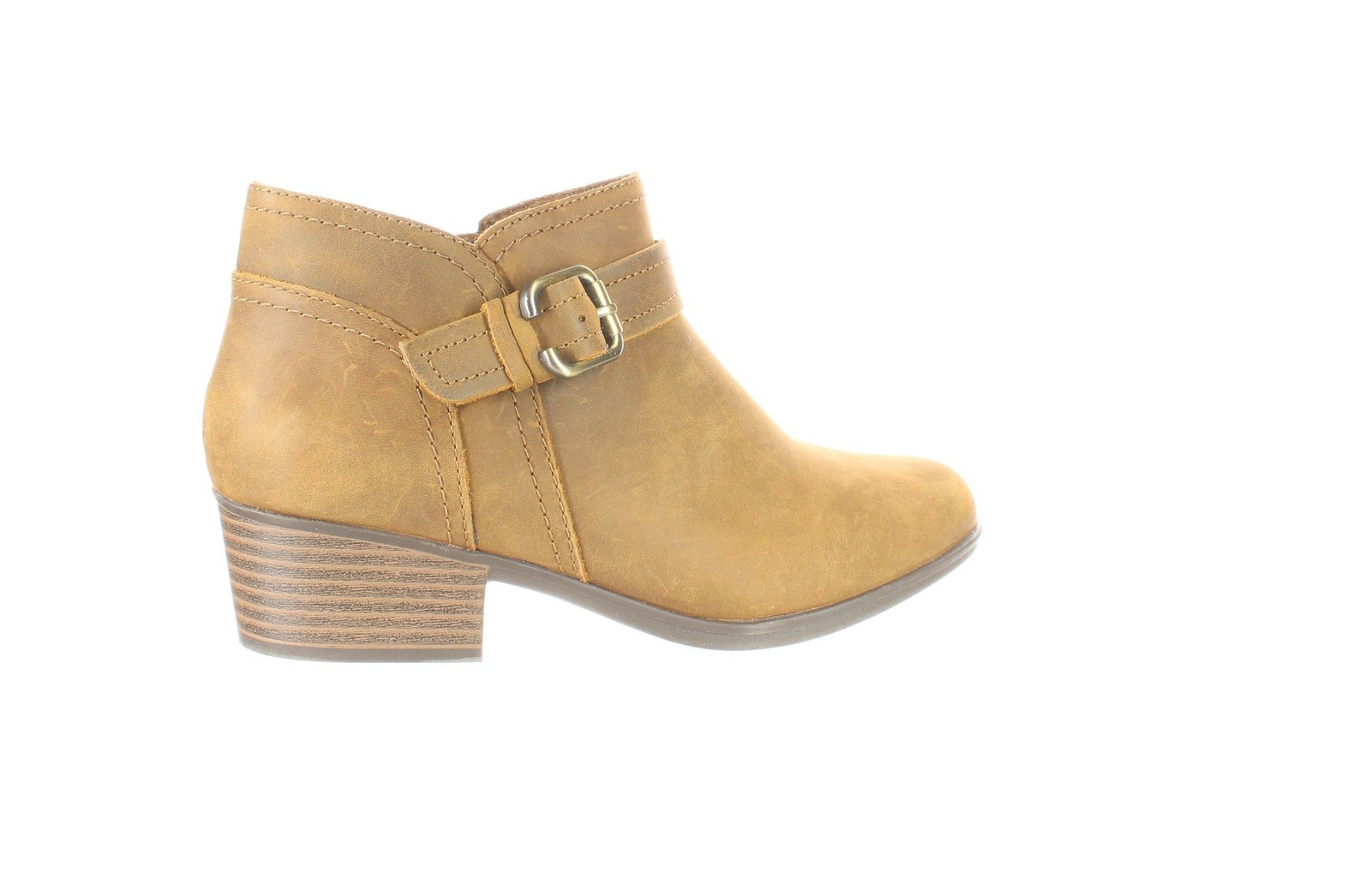 Clarks Womens Adreena Brown Ankle Boots Size 6 (7445936)