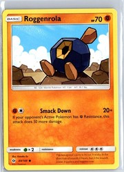Roggenrola 69/149 SM Base Set Common