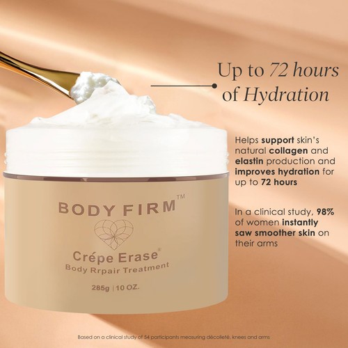 Borrador de crepé firme corporal 10 OZ. Tratamiento reparador corporal aroma citru cuerpo avanzado - Imagen 5 de 10