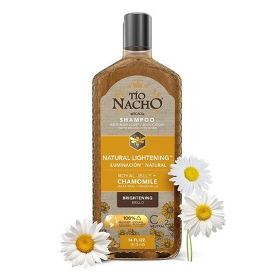 Natural Lightening Volumizing Shampoo with Royal Jelly & Chamomile, 14 oz