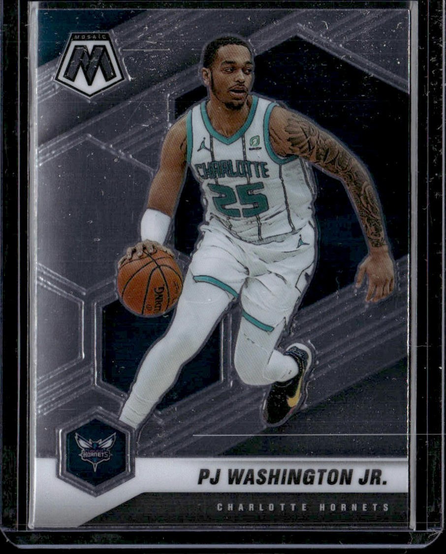 2020-21 Panini Mosaic #27 PJ Washington Jr.