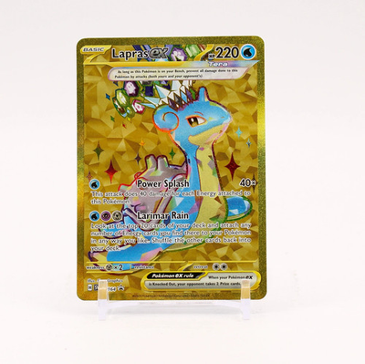 #ad Lapras ex SVP164 Full Art Gold Promo Pokemon NM MINT $7.49