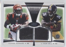 2013 Topps Prime Dual Combo Relics /330 Le'Veon Bell Giovani Bernard Le’Veon 2r5