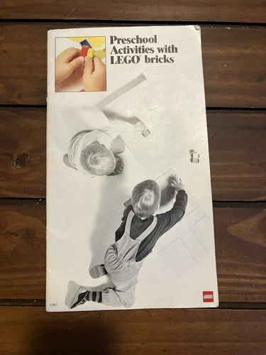 1986 Vintage LEGO Basic Building Block Instruction Books & Cards