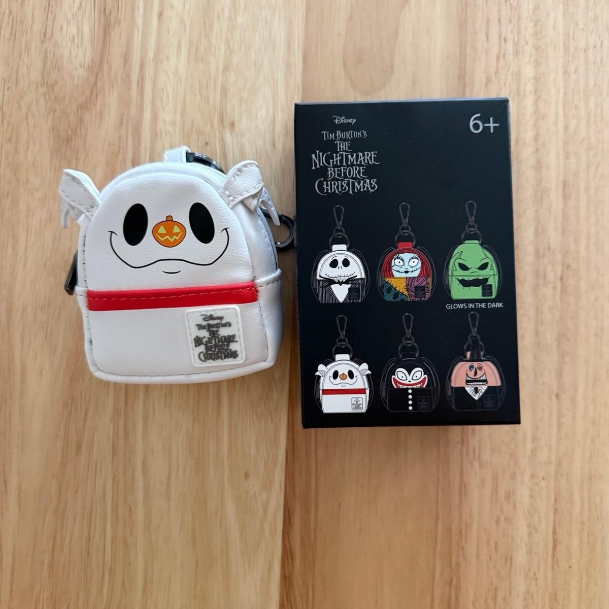 Zero The Nightmare Before Christmas Mini-Backpack Mystery Box Bag Charm