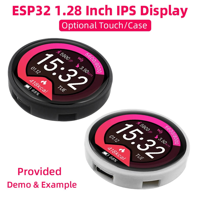 ESP32 Development Board C3 LVGL Rotary 1.28inch LCD TFT Smart Display Module UK