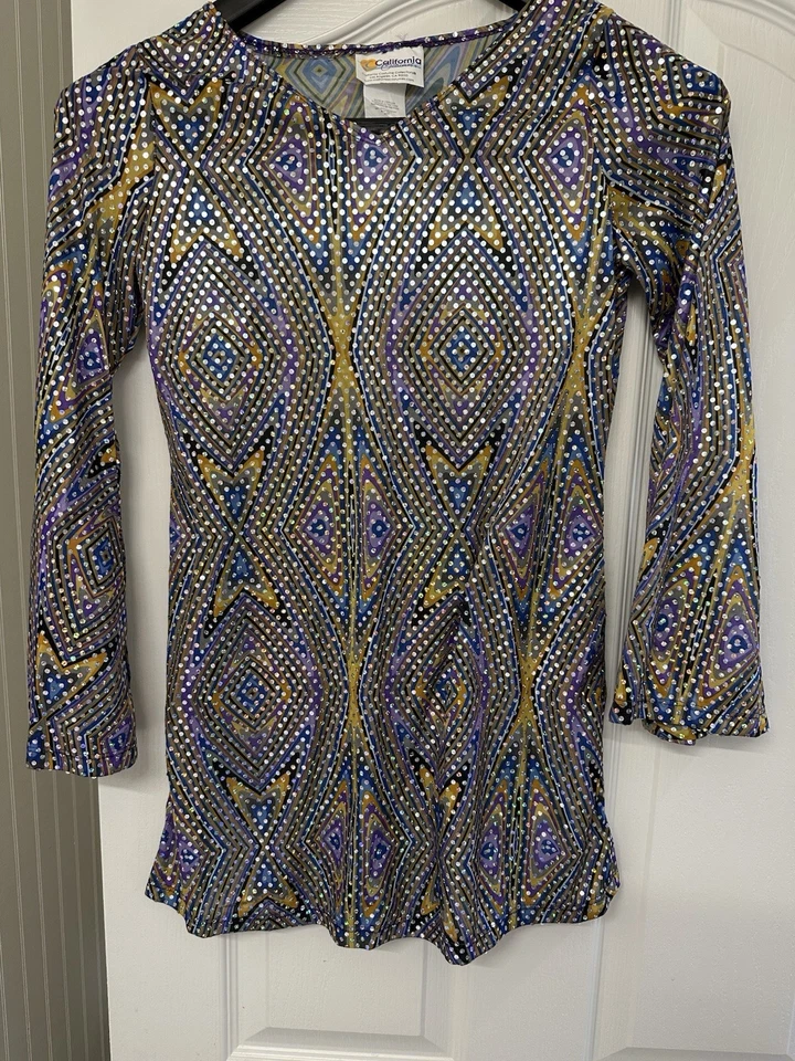 Disfraz California Años 70 Disco Baile Bebé Niño Halloween Conjunto Talla L 12-14 Foto 2 de 4