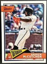 2018 Classics Baseball #3 Andrew Mccutchen Red /25