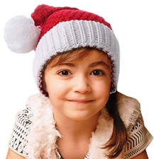 Christmas Santa Hat for Adult Women Men Kids Girl Boy Xmas Ski Knit Warm Hat ...