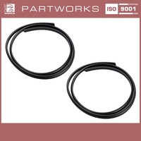 2X Keder StoßStangenhorn FüR Porsche 911 F 912 Dichtung 99991118240 Vorne/Hinten