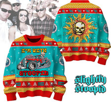 Slightly Stoopid UGLY SWEATSHIRT Christmas Size S-5XL Gifl 2 SIDE