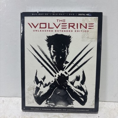 The Wolverine: Unleashed Extended Edition - Blu-Ray 3D, Blu-Ray & DVD Sealed