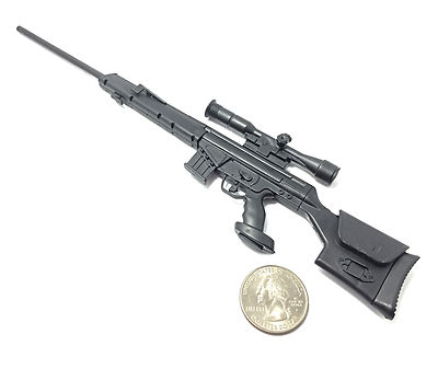 1/6 Scale PSG1 Semi-Automatic Sniper Rifle Gun Model Heckler