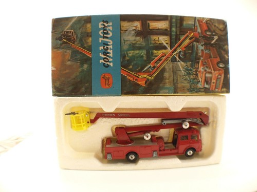 Corgi Major No. 1127 Bedford Simon Snorkel Fire Engine Box - Picture 8 of 8