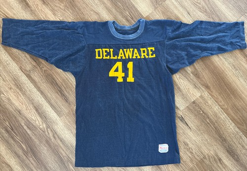 Vintage Delaware State University Football Shirt Size XL Champion Products