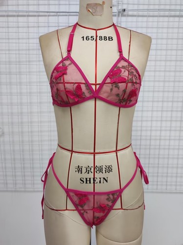 Sexy Womens Lingerie Babydoll Teddy Sleepwear Underwear Nightwear Bra&Thong Set - Picture 44 of 83