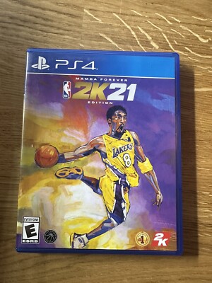 Sony PlayStation NBA 2K21 Mamba Forever Edition PS4 Case