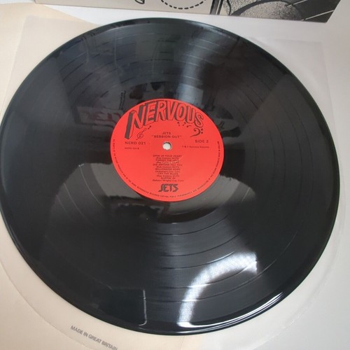 Jets Session Out Signed LP 1986 Nervous Records NERD 021 UK Rockabilly - Picture 16 of 23