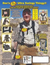 ULTRA SWINGY THINGY HARNESS FOR METAL DETECTORS MADE BY DOC'S