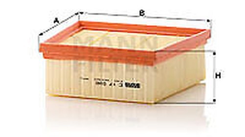 C 17 006 Mann-Filter Luftfilter FüR Ford, Ford Asia & Oceania, Australia, Maz-image