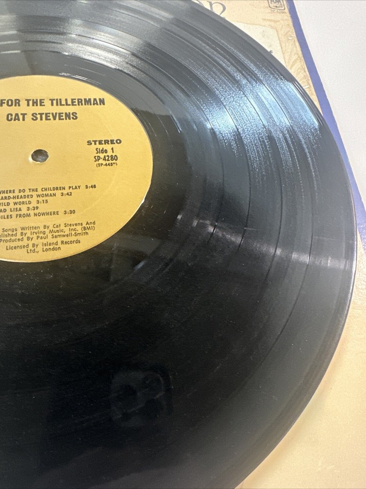 (USED) CAT STEVENS LP TEA FOR THE TILLERMAN 1970 VINYL RECORD SP4280