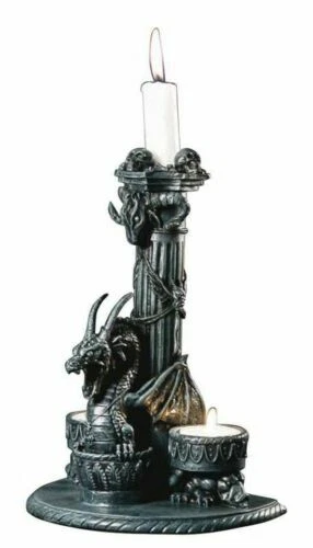 Schwarze Deko-Kerzenständer & -Teelichthalter