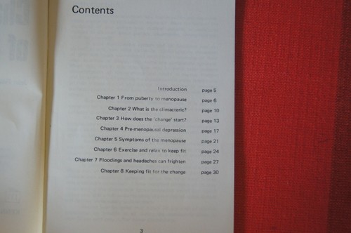 CHANGE OF LIFE Coping With Difficulties Of the Menopause PB 1977 Vintage Advice - Picture 3 of 6