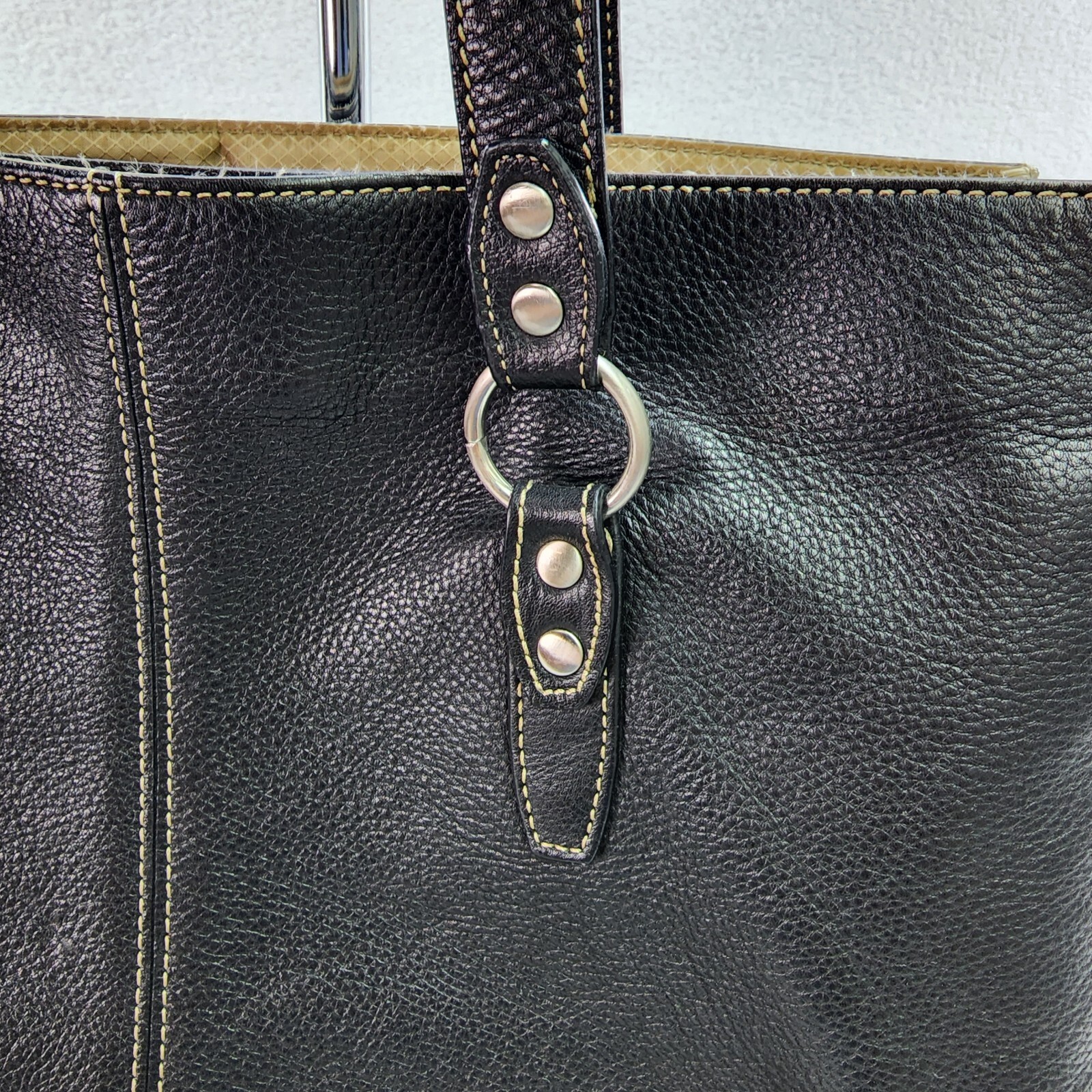 Vintage Buxton Large Leather Portfolio Briefcase Busi… Gem