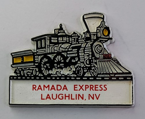 Ramada Express Laughlin NV Hotel Casino Souvenir Train Fridge Magnet