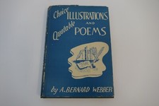 Choice Illustrations and Quotable Poems by A. Bernard Webber Vintage Poetry HB
