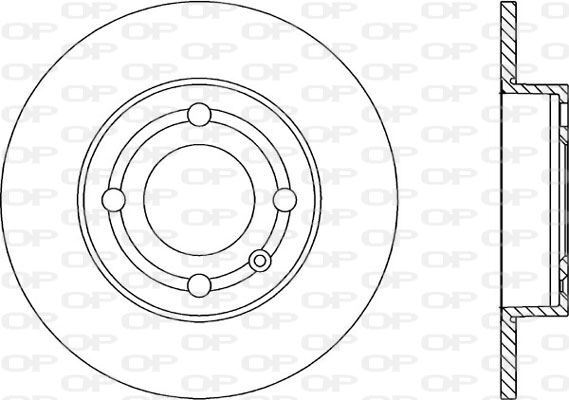 Disques de frein haute performance en fonte pour VW Polo 1.4 TDI et 16V