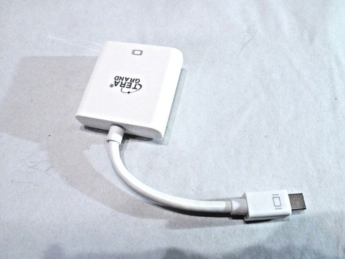 Adaptador de cable premium mini puerto de pantalla rayo a VGA (Tera Grand Apple) - Imagen 7 de 7