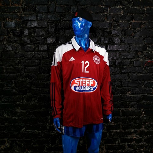 Denmark Team Jersey Home football shirt 2012-2013 Adidas Formotion Mens Size 2XL