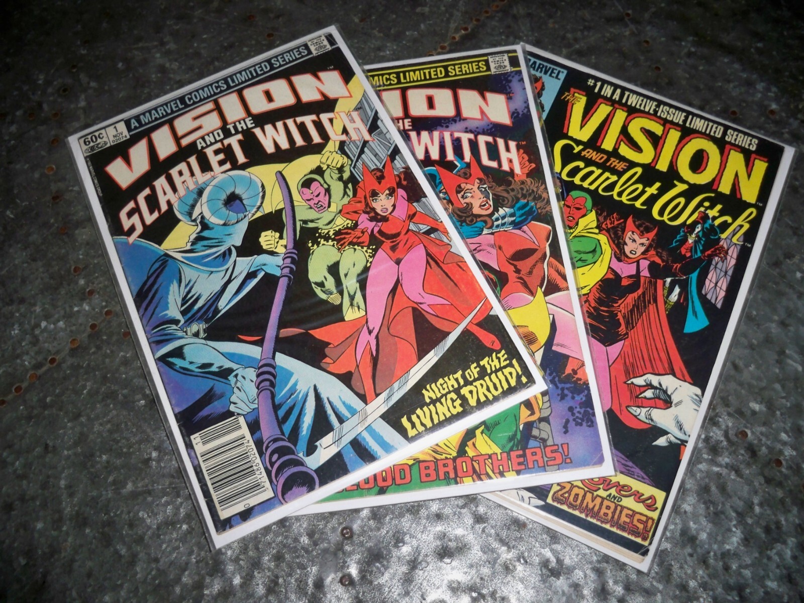 Vision And the Scarlet Witch #1-4 + #1-2 of 12 Lot of 6 Marvel Comics ...