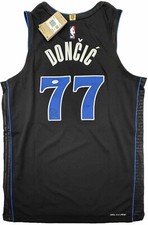 LUKA DONCIC #77 SIGNED MAVERICKS AUTHENTIC 2023 CITY BASKETBALL JERSEY PSA/DNA