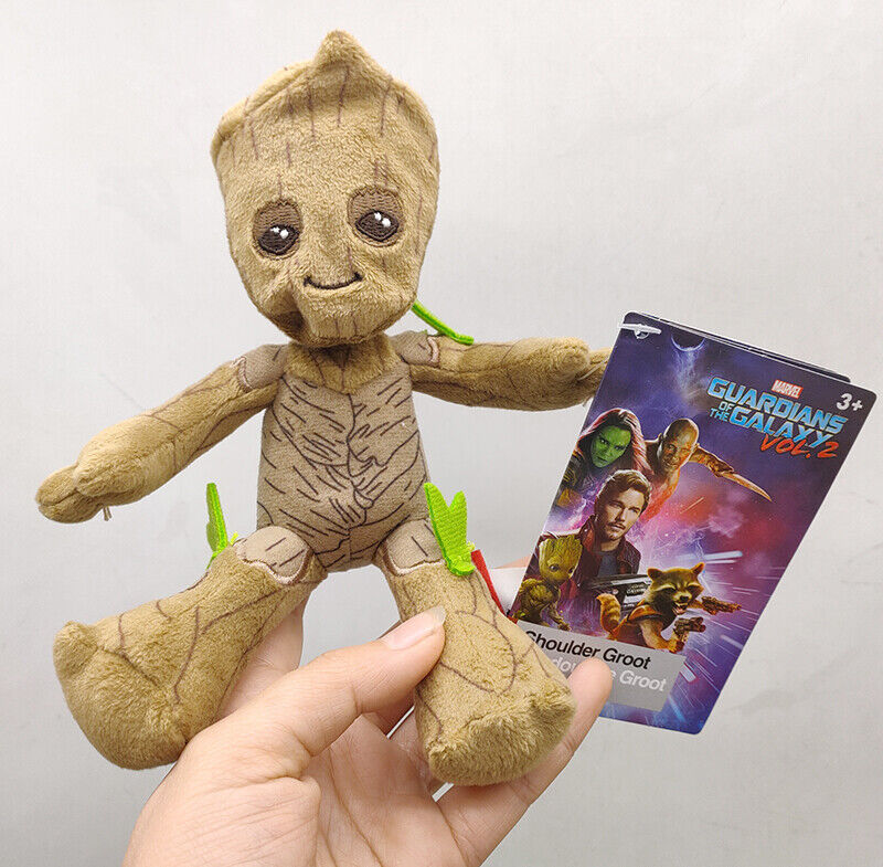 Peluche Marvel bébé Groot dans sont pot 30 cm , Marvel