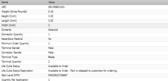 SMP Vapor Canister Purge Solenoid for 2005-2015 NISSAN ARMADA - Imagem 4 de 4