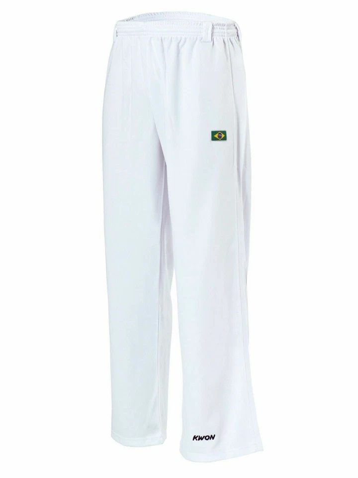 KWON® Capoeira Hose weiß uni Capoeirahose Brasilien Kampfsport Pant Kleidung - Bild 1 von 1