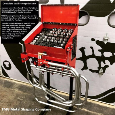 NEW Wall Storage System for TMG-183 Portable Planishing Hammer