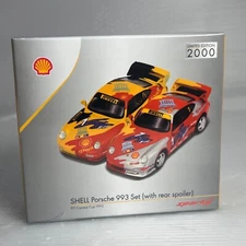 1/64 TINY X Sparky SHELL Porsche 911 993 Carrera Cup 1993 Combo w/ Rear Spoiler