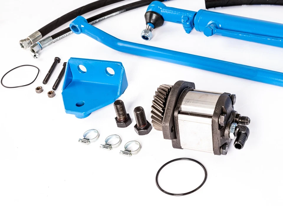 Hydromechanische Lenkhilfe Servolenkung Nachrüstsatz f. Ford 5000 Traktor - Bild 2 von 2