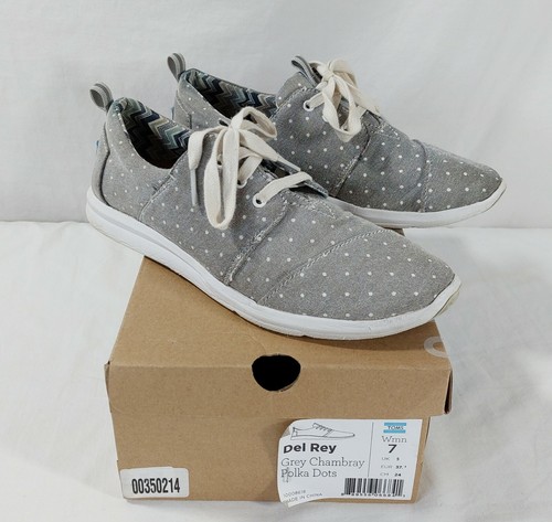 Toms Del Rey Chambray Women's Sneakers 