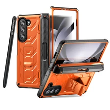 Fr Samsung Galaxy Z Fold 5/4/3 Heavy Duty Rugged Case w/ Screen Protector Stylus