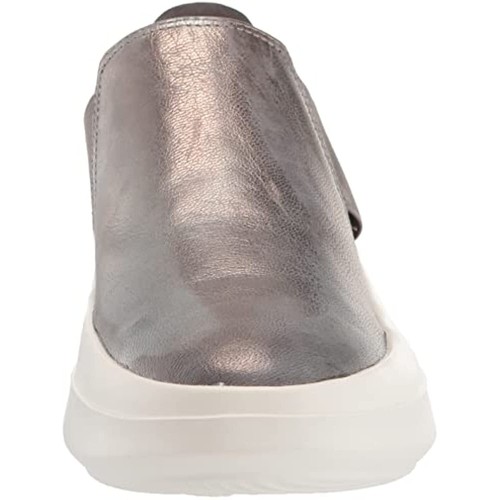 Kenneth Cole Rosette Metallic Platform Sneaker - Metallic
