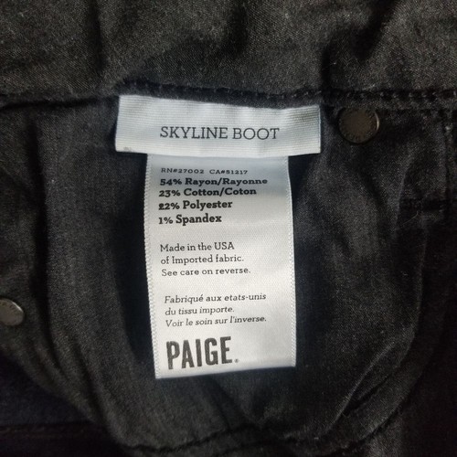 Paige Skyline Boot cut Jeans SZ 26 - Picture 2 of 8