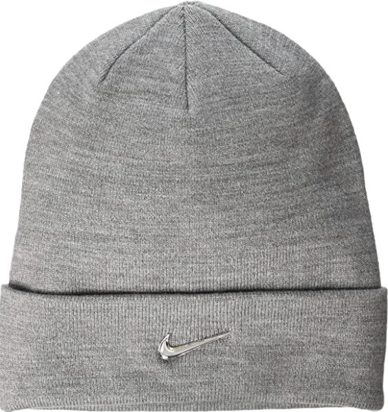 nike metal swoosh beanie hat