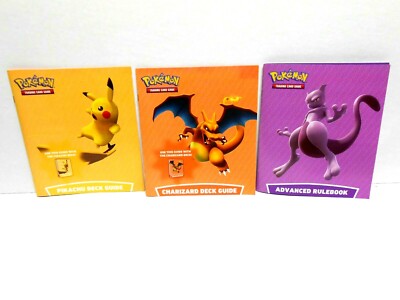 3 Lot Pokemon Trading Card Game Booklets / 2 deck guides + 1 Rulebook Charizard | eBay 3 Lot Pokemon Trading Card Game Booklets / 2 deck guides + 1 Rulebook Charizard | eBay